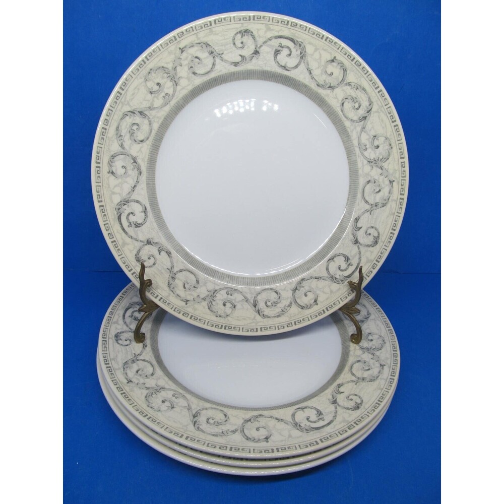 Johnson Brothers Acanthus  Vintage 10 7/8" Dinner Plates Bundle of 4